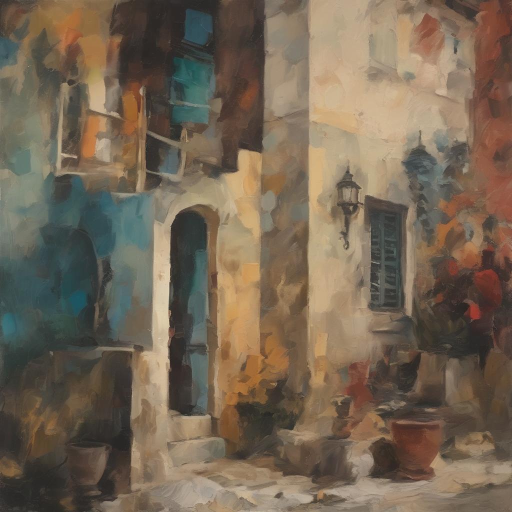 Ο καλλιτεχνικός ύφος και η τεχνική του Santi BUGLIONI